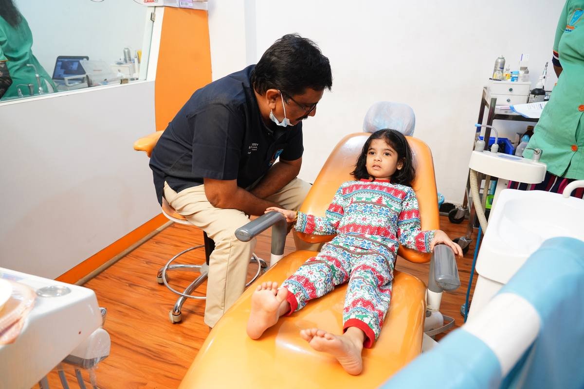 Pediatric dental care